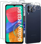 Samsung Galaxy M33 5G - 2 Screen Protectors +2 Protective Films Camera