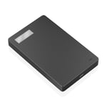 AISENS Boîtier Externe 2.5 9,5 mm SATA vers USB-C USB3.1 GEN1 Noir