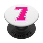 Numéro #7 Numéro Sport PopSockets PopGrip Adhésif