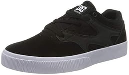 DC Shoes garçon Kalis Vulc Basket, Black/Black/White, 33 EU