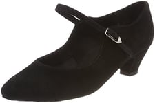 Diamant Femme 050-047-001 Chaussures de Danse Standard et Latine, Noir 001, 39 1/3 EU