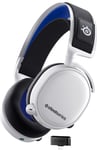 STEELSERIES Arctis 7P+ Plus Wireless 7.1 Gaming Headset White For PlayStation 5