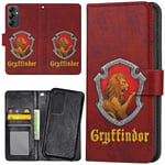 Samsung Galaxy A15 - Plånboksfodral/Skal Harry Potter Gryffindor