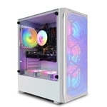 PC de bureau de jeu STGsivir, Intel Core i7 3,4G jusqu'à 3,9G, Radeon RX 5600 XT 6G GDDR6, 32G, SSD 1 To, WiFi 600 M, BT 5.0, ventilateur RVB x 6, W10H64