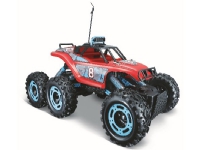 Rock Crawler 6X6 R/C 27Mhz red