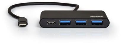 Port sign s USB-C til 3 USB-A 3.0 + 1 USB-C Hub