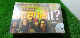 Scene It Disney's Pirates of the Caribbean DVD Board Game - New sealed #CR