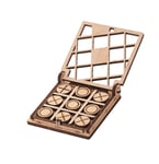 Pocket Game - Tic-Tac-Toe #1 Bois Kit Jeu Tris en Bois 10028 Mr.Playwood