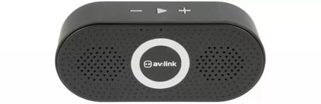 AV:Link 100.610UK Rechargeable Bluetooth Speaker w/ Mic & Mini SD | Black