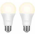 Basics Ampoule led E26 E27 A60 avec culot à vis, 9W 2700K , AC85-265V - Tonysa