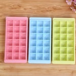 Dynamovolition Creative Diamond Ice Mold 18 Grids PP Plastic Ice Cube Tray with Lid Ice Cream Maker Mould for Home Bar