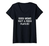 Womens Good Moms Say Tee V-Neck T-Shirt