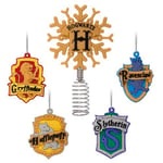 Hallmark Harry Potter Lot de 5 décorations de Sapin de Noël Miniatures incassables de 12,7 cm et Mini décorations de 4,8 cm