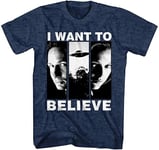 The X-Files I Want to Believe Agents Skully Mulder Aliens UFOs T Shirt XF0002