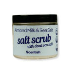 Body Scrub Almond Milk & Dead Sea Salt Floral Citrus Almond Milk Scent Scentish