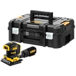 DeWALT DCW200NT Ponceuse roto-orbitale sans fil 1/4 de feuille 18V Brushless sans batterie avec coffret