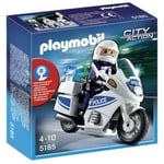 Ref.5185 MOTARD DE POLICE AVEC LUMIERE- City Action