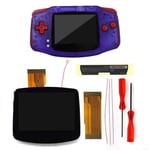 Analyste De Rétroéclairage Lcd Regional Pour Nintendo Boy Advance,V5 Dstress- In Gba Ips,Délibérément,Écran Haute Luminosité,2023 - Type Sapphire Blue Red