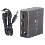 4K*2K HDMI Audio Splitter Extractor Muunnin HDMI-HDMI+SPDIF+3.5mm äänilähtö