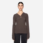 Melody Knit - Dark Taupe Melange