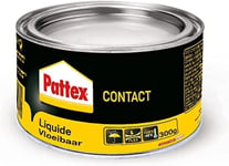 Pattex Colle Contact Type Néoprène- Formule Liquide Tous Matériaux -Boite 300 Gr