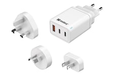 3i1 Reseladdare USB-C/A 65W