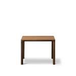 Fredericia Furniture - Piloti Table, 46,5 x 39 cm, Rökt ek - Soffbord - Hugo Passos