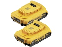 Dewalt Dcb183d2-Xj Verktygsbatteri 2 Ah Litium