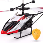 MIEMIE Resistance to Falling Wireless Remote Control Airplane Induction Aircraft Toy 3.5CH RC Flashing Light Helicopter Stable Easy Learn Good Operation Boy Children Gift for Age 6+