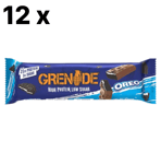 12 x GRENADE CARB KILLA OREO  BBE 01/25 real high protein bar low sugar 60g