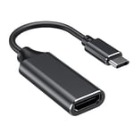 USB C to HDMI Adapter, Type c to HDMI 4K Adapter (Thunderbolt 3 Compatible) with Video Audio Output for iPhone 15,MacBook Pro 2018/2017/2016, Samsung Note 9/S9/Note 8/S8, Huawei Mate 20 and More