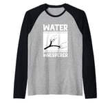 Water Whisperer Dowsers Divination Seekers Divining Rod Raglan Baseball Tee