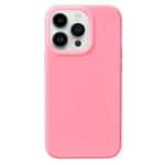 iPhone 15 Pro Max Jelly Silikon Deksel - Pink