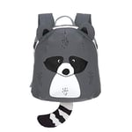 LÄSSIG About Friends Tiny Backpack Small child backpack for daycare with chest strap from 2 years old, 24 cm, 3,5 L, Racoon