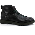 Chaussures Café Noir  CAFENOIR Stivaletto Polacco Lacci Uomo Nero RS1001