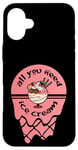 iPhone 16 Plus Men Ice Cream Cart Women Ice Cream Clothes Youth Case