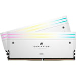 Corsair Dominator Titanium 64Gb (2X32Gb) Ddr5 6600 (Pc5-52800) Cl32 1.4V Intel Xmp Memory White