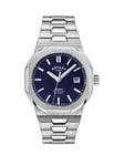 Rotary Stainless Steel Regent Sport Automatic Watch - Navy