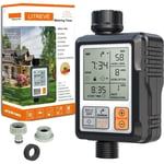 Programmateur Arrosage Automatique - LITREVE - Minuteur Arrosage pour Jardin - IP65 Étanche Verrouillage