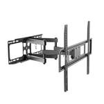 PureMounts TV Wall Mount, Universal Tilt & Swivel TV Stand for 32-70 Inch Flat and Curved TVs up to 40 kg, TV Mount Max VESA 600x400mm, Black