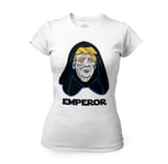 T-Shirt Femme Col Rond Empereur Dark Sidious Trump Parodie Film Series Président