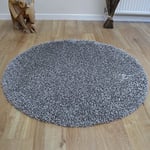 Rugs Direct Rug, Heatset Polypropylene, Grey, 160cm x 160cm