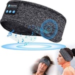 Casque de sommeil bandeau Bluetooth sans fil masque pour les yeux de téléphone de musique confortable mince pour casque de sport de sommeil latéral