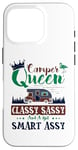 Coque pour iPhone 16 Pro Camping-car Queen Classy Sassy Smart Assy Fun Camping