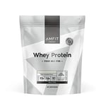 Marque Amazon - Amfit Nutrition Protéines de Lactosérum, Saveur Chocolat Blanc, 33 portions, 1 kg (Lot de 1)