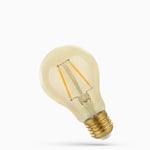 E27 LED-lampe Amber 5W 2400K 510 lumen