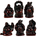 Figurines 6 mini  bouddha