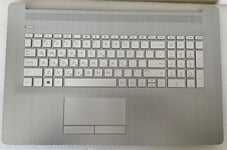 For HP LAPTOP 17-BY 17-CA M01205-151 L92789-151 Greek Keyboard Palmrest NEW