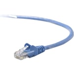 BELKIN Câble Ethernet RJ45 CAT 5E, STP, Lisse - 2M - Bleu