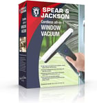 Spear & Jackson Cordless Vacuum | No Drips |Rechargeable Window Cleaner FLR1730